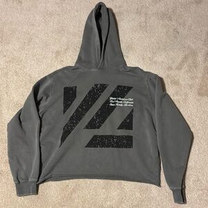 Grey youngla oversized hoodie. Size medium